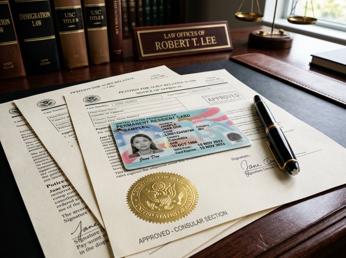 Green Card y Notificación de Aprobación I-140/I-485